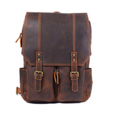 Journey Brown Leather Rucksack